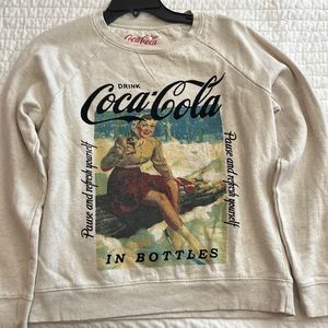 Off White Coca-Cola Sweatshirt